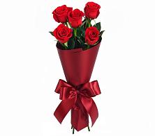Букет 5 Красных роз Эдлесс Лав в Красногорской