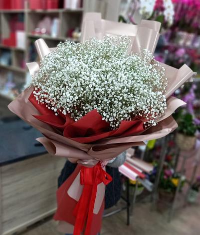 Букет цветов из: Гипсофила в Красногорской