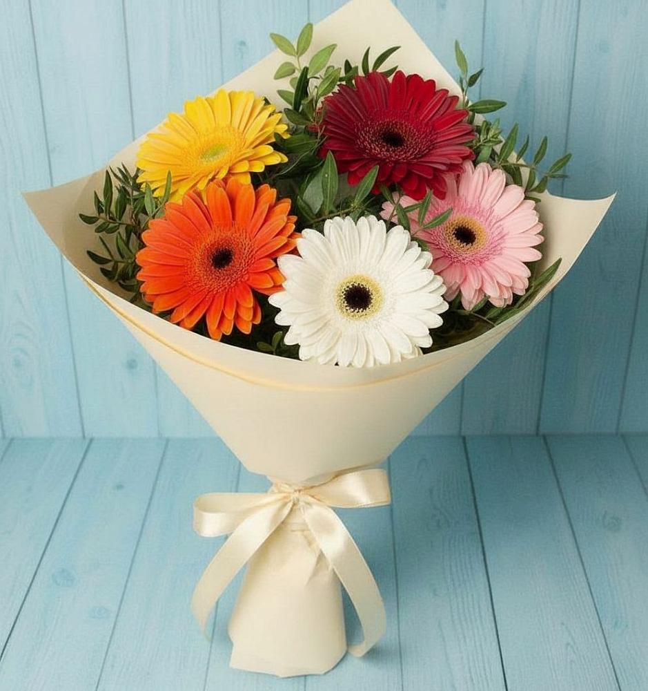 Букет цветов из: Герберы в Красногорской