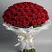Букет 101 Красная роза Блэк Мэджик в Красногорской