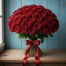 Букет Красные розы Блэк Меджик в Красногорской