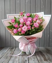 Букет Розовый кустик #REPLACE_PRED# Красногорской