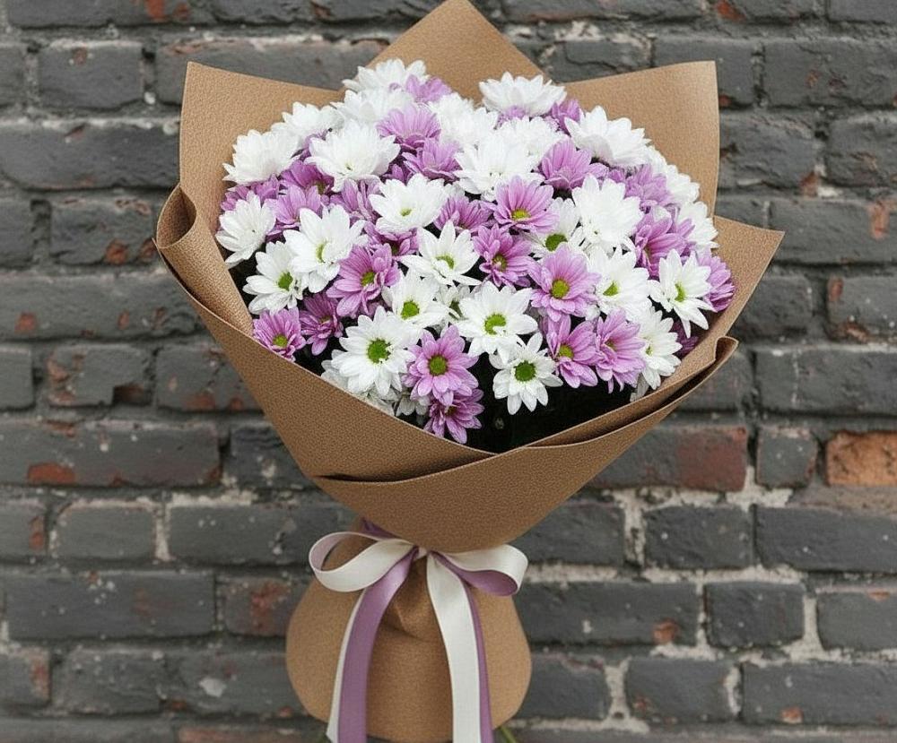 Букет цветов из: Хризантемы в Красногорской