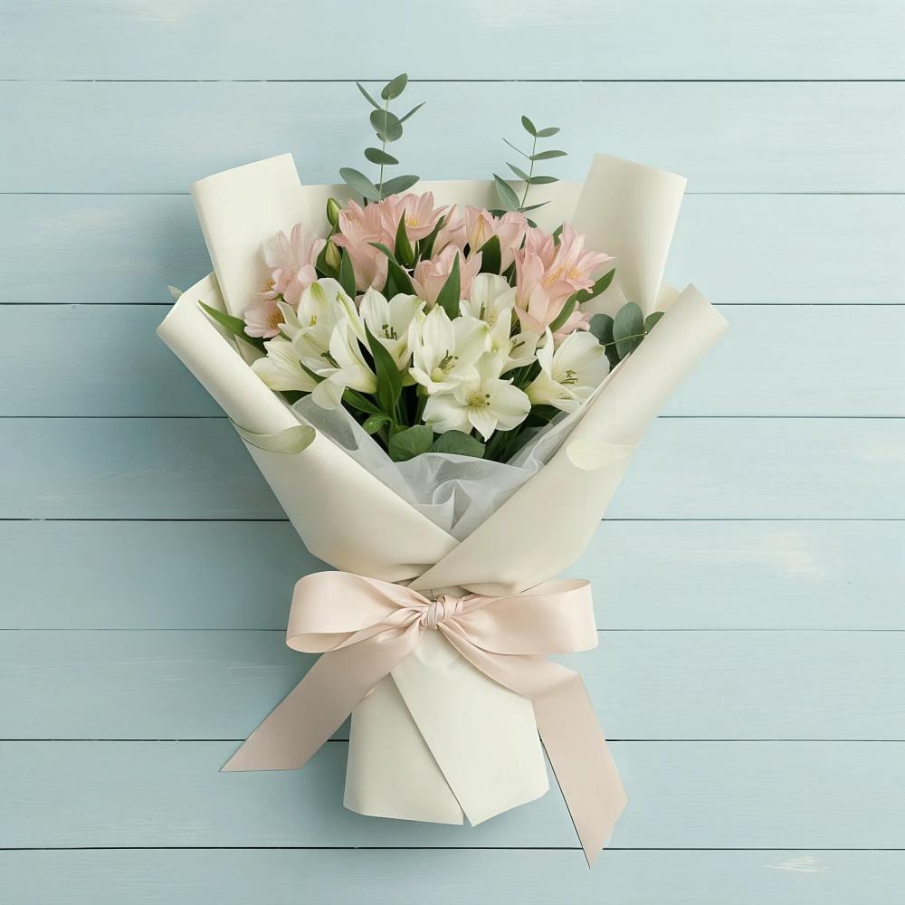 Букет цветов из: Альстромерии в Красногорской