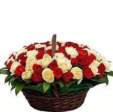 Премиум букет из: Розы #REPLACE_PRED# Красногорской