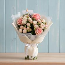 Букет цветов из:  Розы #REPLACE_PRED# Красногорской